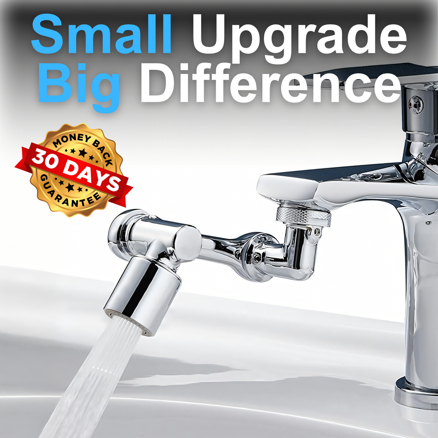 SimpleSolv - 1080°Swivel Faucet Extender (2-Pack)